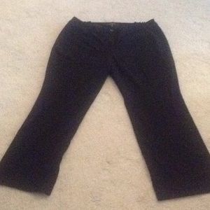 Talbots Slacks size 16w Heritage Black